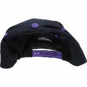 DLX - LUXE - CASQUETTE BRODEE VIOLET