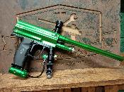 PAINTBALL GARAGE - LANCEUR D'OCCASION - MATRIX GEN-E CUSTOM - VERT