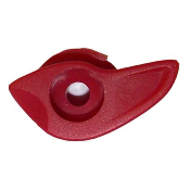 ROBINET ON/OFF LATERAL POUR AIRPORT DYE GEN2 – ROUGE