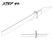 ATTKTX - BOUCLE HB HERO - SINGLE LARGE / BLACK PVD - CUSTOM GOLD PEWTER