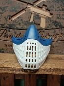 EMPIRE - BAS DE MASQUE EFLEX - BLEU / BLANC