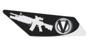 VIRTUE - KIT BOUTON ON/OFF AUTOCOLLANT POUR ION / EPIPHANY - JAUNE