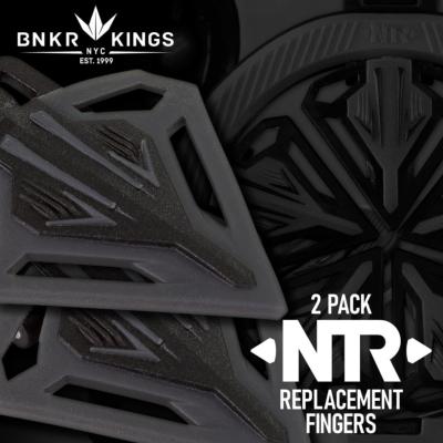 BUNKER KING - SPIRE III / IR / CTRL / 280 - 2x AILETTES DE REMPLACEMENT - NOIR