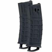 TIPPMANN - PACK 2x CHARGEURS MAGFEED POUR TMC 20 COUPS - NOIR