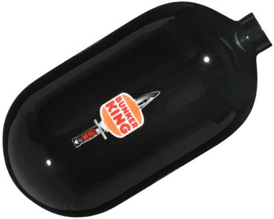 BUNKERKINGS - BOUTEILLE AIR 4500 PSI BK FN 70ci / 1,15 L - BLACK BK KNIFE