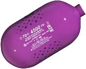 BUNKERKINGS - BOUTEILLE AIR 4500 PSI BK FN 70ci / 1,15 L - PURPLE JOKER SKULL