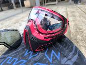 OCCASION - MASQUE HK ARMY KLR BLK/RED AVEC 2 ECRANS