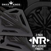 BUNKER KING - SPIRE III / IR / CTRL / 280 - 2x AILETTES DE REMPLACEMENT - NOIR